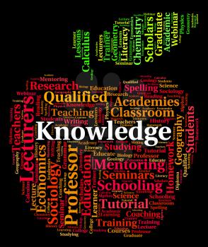 Knowledge Word Representing Understanding Expertness And Wisdom