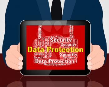 Data Protection Indicating Secured Encrypt And Protecting