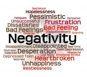 Negativity Word Indicating Wordcloud Wordclouds And Text