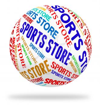 Sports Store Meaning Retail Sales And Merchandise