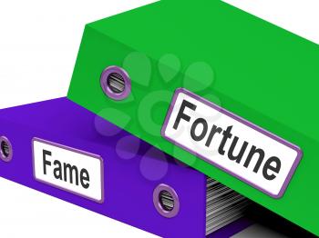Fortune Fame Folders Meaning Rich Or Well Known