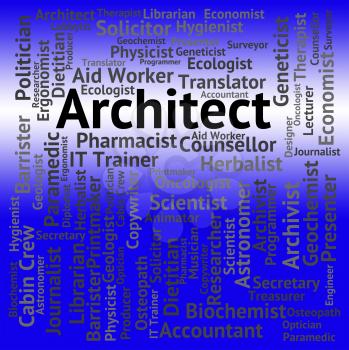 Architect Job Showing Building Consultant And Jobs