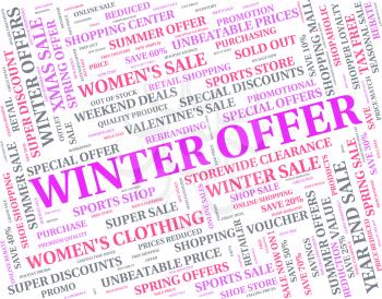 Winter Offer Meaning Season Offers And Bargain