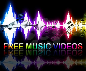 Free Music Vdeos Soundwaves Shows Freebie Multimedia Songs