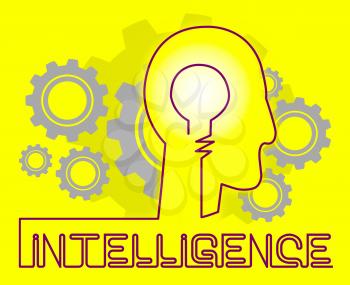 Intelligence Cogs Representing Intellectual Capacity And Acumen