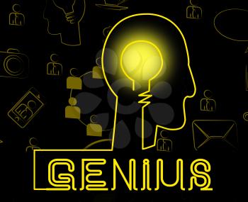 Genius Brain Meaning Specialist Solve And Guru