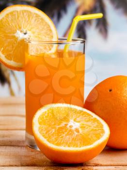 Squeezed Orange Juice Representing Healthy Eating And Juicy