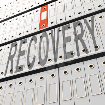 Data Recovery Software Bigdata Restoring 3d Rendering Shows Rebuild Of Network Or Server After Storage Disaster 
