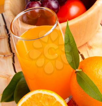 Healthy Orange Drink Meaning Citrus Fruit And Refresh