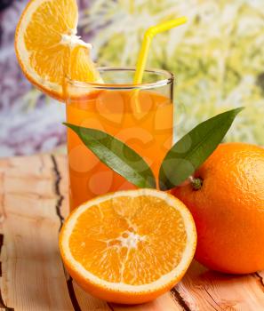 Orange Juice Drink Showing Citrus Fruit And Beverage