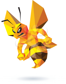 Bee Mascot Design. AI 10 Supported.
