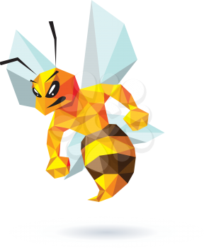 Bee Mascot Design. AI 10 Supported.