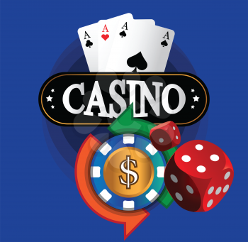 Casino Coin Design, AI 10 Supported.