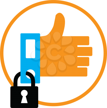 Security Icon design.