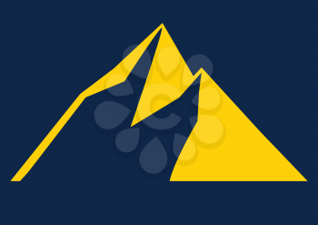 Mountain Logo Design. AI 8 Supported.