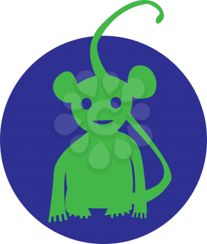 Monkey Icon design concept. AI 10 supported.