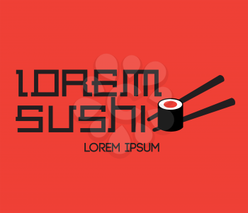 Sushi Logo Concept Design. AI 8 Supported.