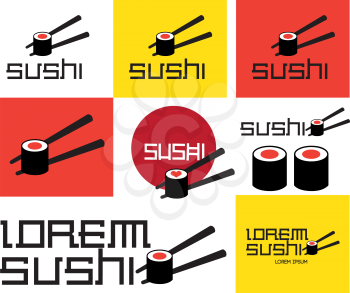 Sushi Concept Design Set