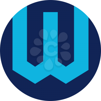 Logo for W Letter Design. EPS 8 supported.