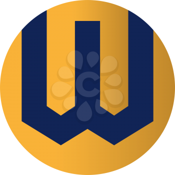 Logo for W Letter Design. EPS 8 supported.