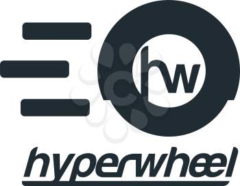 Hyper Wheel Logo Design, AI 8 supported.