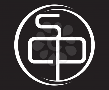 Black and White SCP Logo Design, Aı 10 Supported.