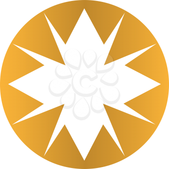Golden Star Logo Design, AI 10 supported.