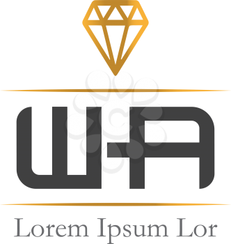 Diamond Logo Design, AI 10 support.