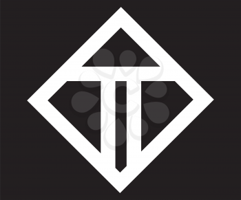T Logo Concept Design, AI 10 supported.