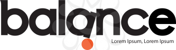 Balance Logo Concept Design, AI 8 supported.
