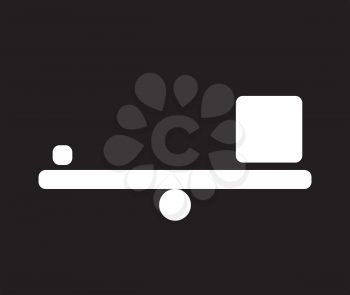 Balance Icon Concept Design, AI 8 supported.