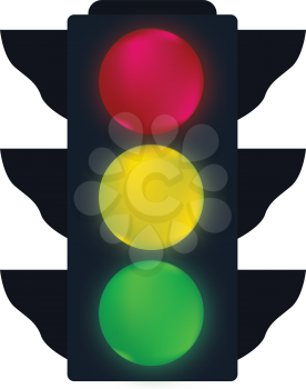 Traffic light Concept Design. EPS 10 supported.
