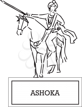 Illustration of Ashoka, AI 8 supported.