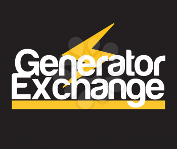 Generator Exchange Logo Concept.