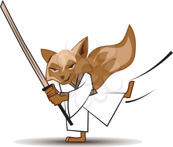 Ninja Fox Character Design
