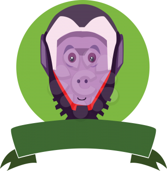 Capuchin Monkey Illustration