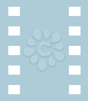 Blue Negative Film Design