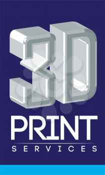 3D Print Service Logo Design