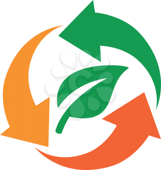 Recycling icon Design