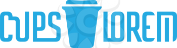 Cardboard Coffe Cup Logo Design