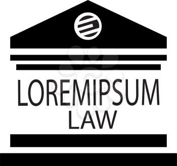 Law Logo Concept Design. EPS 8 supported.