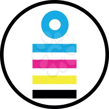 CMYK Icon Design Concept, EPS 8 supported.