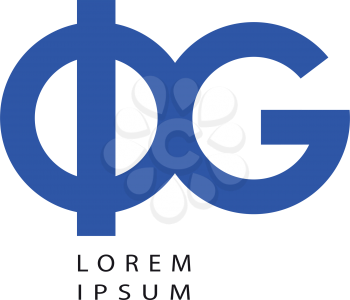 Phi and G Logo Concept Design