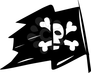 Pirate Flag Design Concept.