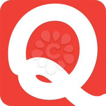 Logo Design concept for letter Q.