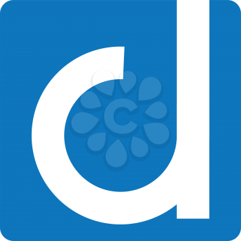 Logo Design concept for letter D.