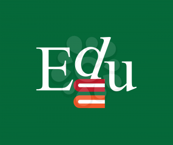 Edu Logo Concept Design. EPS 8 supported.