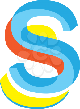 Icon Design for S Letter. Eps 8 supported.