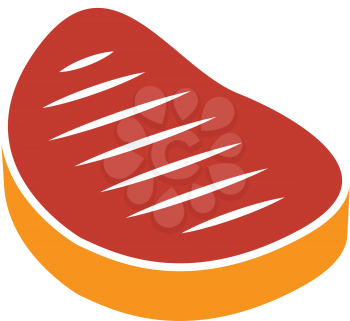Pork Chops Icon Design. Eps 8 supported.