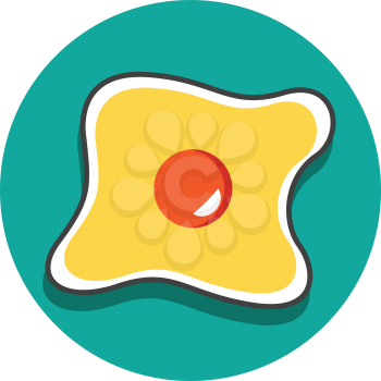 Omelet Icon Design. Eps 8 supported.